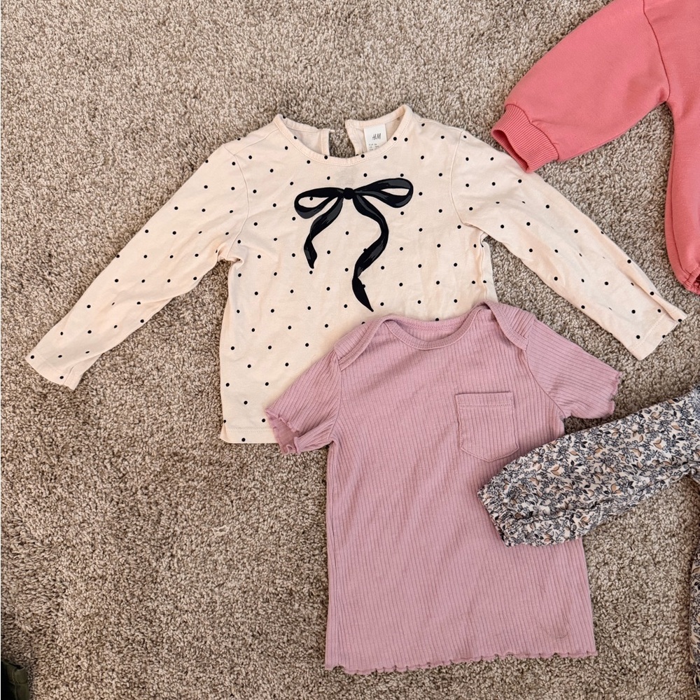 Various 12-18M Tops